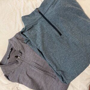 Men's XL Travis Matthew and Lululemon Quarter Zip Bundle